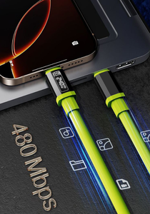 Cáp dữ liệu sạc nhanh pd240w TYPE-C HD thông minh LED hiển thị kỹ thuật số sạc tốc độ cao với cáp silicon bền thoải mái - Product Image 6