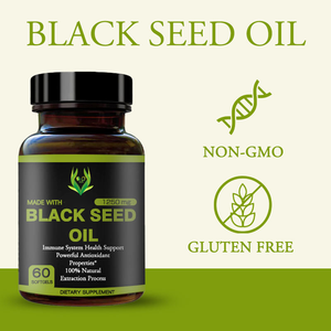 น้ำมันเมล็ดสีดำสารต้านอนุมูลอิสระจากธรรมชาติสำหรับการทำงานของระบบภูมิคุ้มกันสนับสนุนประสิทธิภาพการเผาผลาญ - Product Image 3