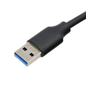 <b>Usb</b> 3.0 Male To Female Extension Cable Black Copper Wire Full Coverage Data Transfer For Computer Flash Drive Mouse <b>Keyboard</b> - Product Image 1