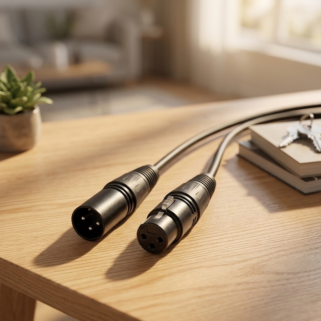Hot 3 Pin XLR Balanced Microphone Cable with Fast Shipping PVC Jacket 6mm Outer Diameter for Speakers Cars in Stock
