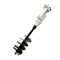 Foreuse hydraulique pour pelle de 1,5 à 3 tonnes, accessoire de forage pour excavatrice, fournisseur de foreuses pour pieux et trous de poteaux pour mini-chargeuses