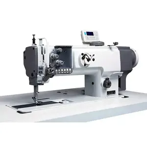 SF6 Industrial automatic flat bed compound feed sewing machine sofa sewing machine