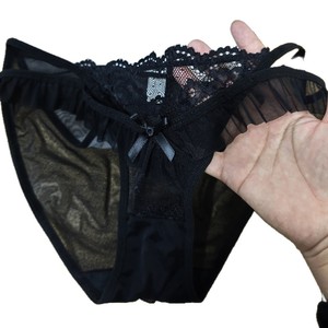 Dark Night Sweetheart ~ Nouvelles culottes en dentelle taille basse, pures et séduisantes, culottes triangulaires sexy et respirantes pour femmes - Product Image 5