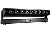 Barra de Luces Móviles con Zoom RGBW de 10x60W, DMX512 IP33, Iluminación LED para Escenarios, Discotecas, Fiestas y Eventos