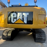 Excavatrice d'occasion Caterpillar CAT323D2 L 330D CAT323D2L du Japon, 20 tonnes, machine de terrassement d'occasion à vendre