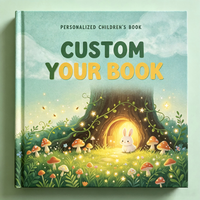 Impresión de Libros de Imágenes Personalizados para Bebés y Niños |   Libro de Cuentos Educativos de Ficción para el Aprendizaje Temprano de Niños Pequeños