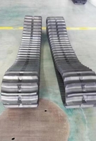 Chenilles en caoutchouc pour chargeurs 350*90*56 en gros, chenilles en caoutchouc pour engins de chantier, excavatrices, chargeurs, industries agricoles