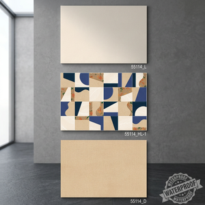Wholesale Japanese 300x450mm Ceramic Wall Tiles Gray Waterproof Wear Resistant for Bathroom Hall Living Room Interior Mall - Product Image 1