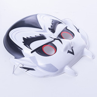 Vente en gros de dessin animé personnalisé image Dracula Vampire masque en PVC réaliste soie Halloween fête & Cosplay masque avec impression