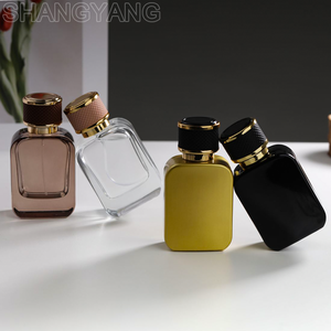 Flacons de parfum en verre transparent à col serti de haute qualité, 30 ml, 50 ml, 100 ml, avec pulvérisateur à pompe - Product Image 3