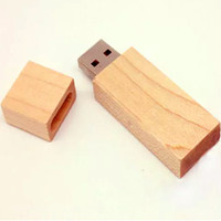 Pendrive USB 2.0/3.0 de Alta Velocidad, Almacenamiento Universal Clásico de 64 GB, Rendimiento Estable, Madera Natural Ecológica, Garantía de 1 Año