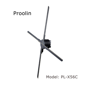 Ventilateur holographique 3D LED avec affichage publicitaire, 65 cm, 4 pales, Holo Wifi - Product Image 2