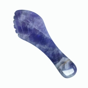 relaxation tool massage tool amethyst <b>toothed</b> gua sha board relaxation tool - Product Image 3