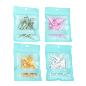 Colored Hair Positioning <b>Clips</b> 12 Cm Metal Heart Shaped Multifunction Styling <b>Clips</b> For Daily Use - Product Image 5