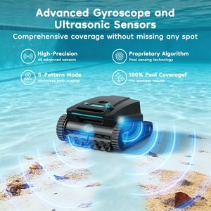 Nuevo Limpiador Robótico de Piscinas Inalámbrico con Alimentación USB y Filtro Autolimpiante para Uso en Exteriores y en el Hogar - Product Image 3