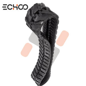 Jalur karet Z25 suku cadang Undercarriage <span class=keywords><strong>Mini</strong></span> untuk suku cadang mesin konstruksi <span class=keywords><strong>GEHL</strong></span> produsen karet alami - Product Image 4