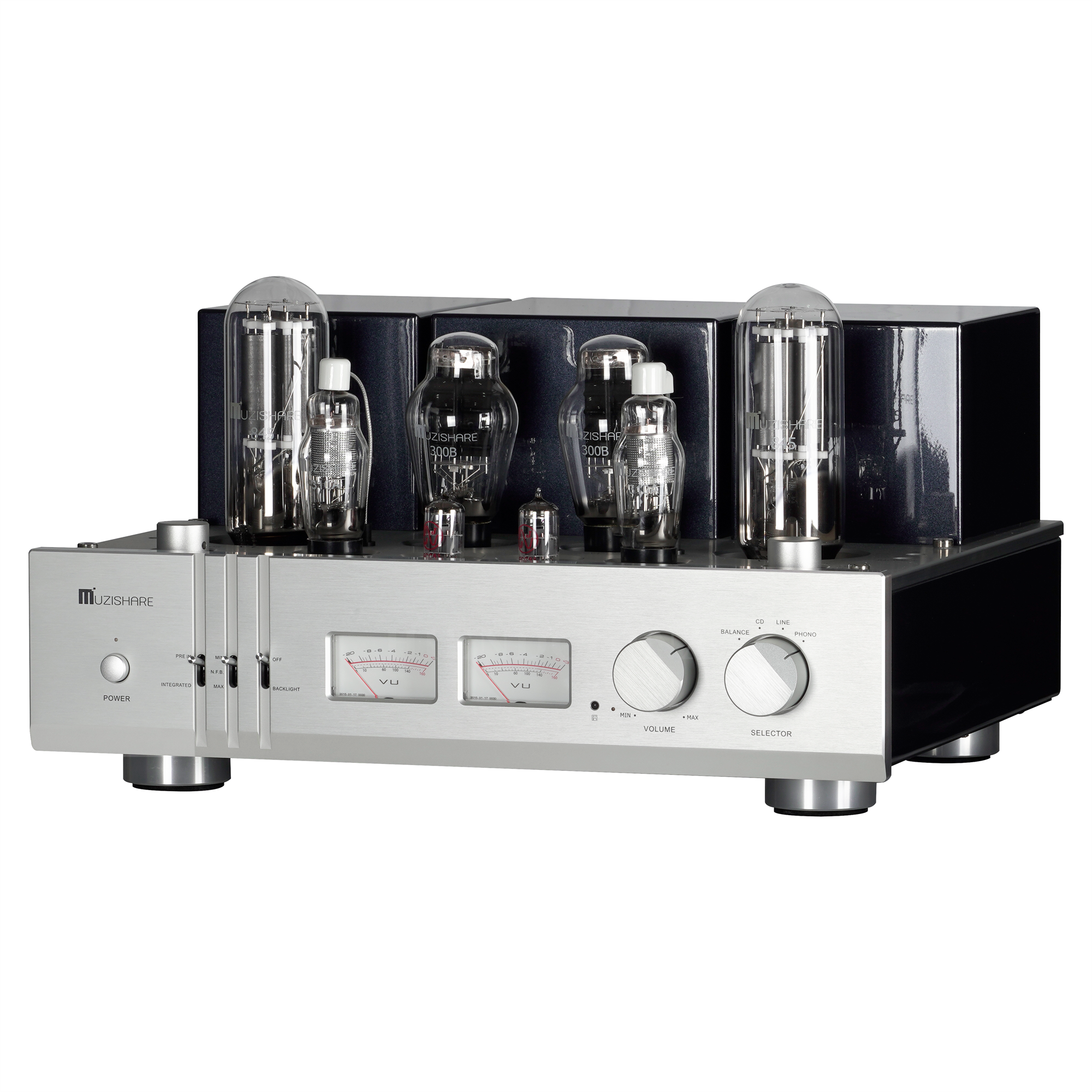 MUZISHARE X30 30W Vacuum Tube Amplifier - 300B Push 845 Class A