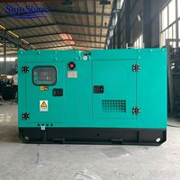 SinoShine 250kVA 300kW Weichai Cummins Groupe électrogène diesel silencieux triphasé 100% cuivre ATS démarrage automatique