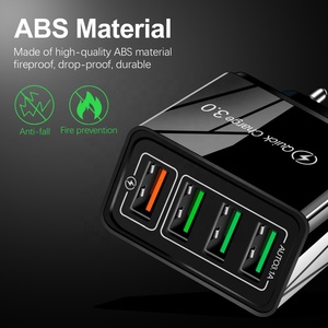 ที่ชาร์จ USB อเนกประสงค์ QC3.0 <span class=keywords><strong>4</strong></span>พอร์ต,ที่ชาร์จ USB หลายพอร์ตชาร์จเร็ว3.0 - Product Image 4