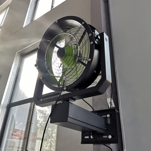Ventilador Industrial de Pared Keystone FJDC-110 de 24-47 Pulgadas, Resistente, con Motor de 220V, Nebulizador de Agua, Enfriador de Aire, Protección IP65 - Product Image 1