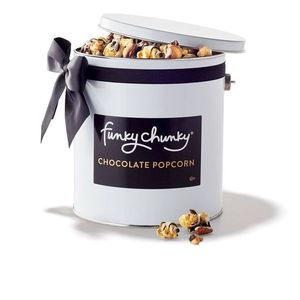 Personalizado 1 galón 2 galones 3 galones mango redondo hojalata de hierro Metal regalo almacenamiento cubo <span class=keywords><strong>palomitas</strong></span> latas para <span class=keywords><strong>palomitas</strong></span> de maíz - Product Image 2