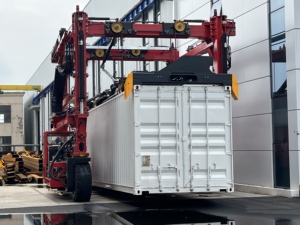 35 tonnes 40 tonnes personnalisé mobile à grande vitesse conteneur Straddle Carrier Port conteneur grue - Product Image 4