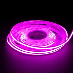 Kleur Veranderende Rgb Dotless Cob 24V Led Strip 70W