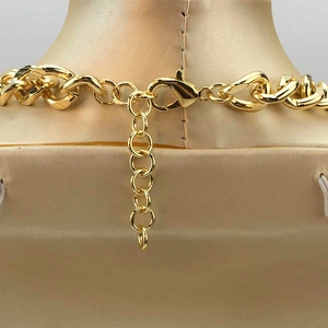<span class=keywords><strong>Bijoux</strong></span> plaqués or <span class=keywords><strong>italiens</strong></span> <span class=keywords><strong>bijoux</strong></span> <span class=keywords><strong>fantaisie</strong></span> de haute qualité pour les femmes arabes africaines en gros FHK16273 - Product Image 3