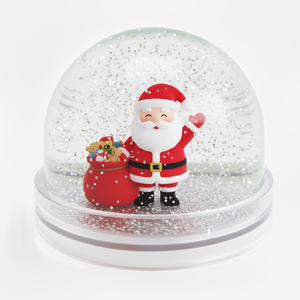 Globi acrilici semisferici all'ingrosso per decorazioni domestiche, souvenir natalizi e regali, con base in acrilico, direttamente dalla fabbrica. - Product Image 4