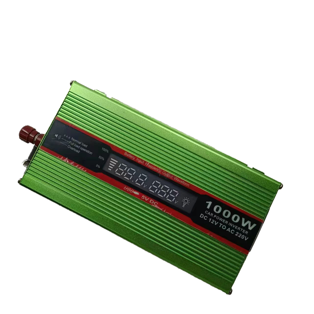 Solar Inverters 500W 1000W 1500W 2000W Dc 12V Ac 220V Off Grid Modified Sine Wave With LCD Display USB Port