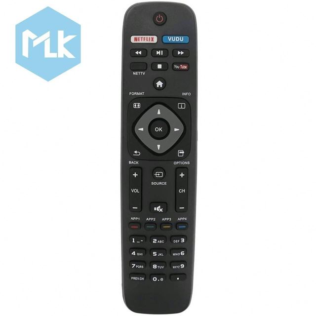 MLK NH500UP Replace Universal Remote Control Use for TV 50PFL5601/F7 65PFL5602/F7 55PFL5602/F7 50PFL5602/F7 43PFL5602/F7