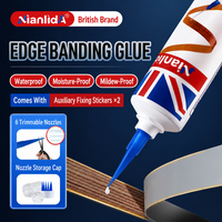 Colle de réparation pour bordures en PVC et ABS Nianlida 50ml, séchage lent, imperméable, forte adhérence pour la réparation de meubles, armoires et placards en MDF