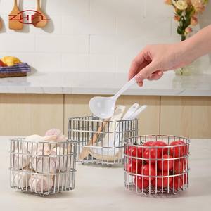 Stainless Steel Rectangular Large Hole Disinfection <b>Basket</b> <b>Storage</b> Frame <b>Basket</b> - Product Image 6