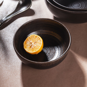 Service de vaisselle de luxe moderne turc en mélamine noire pour le petit-déjeuner, le dîner et les mariages - Product Image 2