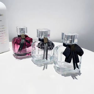 Botellas de Perfume de Vidrio Cuadradas Portátiles de Lujo, 30ml 50ml 100ml, con Pulverizador, Impresión Serigrafiada, Recargables, con Caja de Viaje, para Citas Nocturnas - Product Image 2