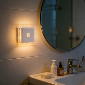 Mini LED Night <b>Light</b> EU/US Plug-in Dusk to Dawn <b>Sensor</b> Wall Nights Lamp Square <b>for</b> Bedroom Hallway <b>Stairs</b> Corridor - Product Image 5