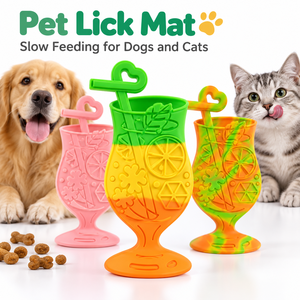Alfombrilla de Silicona Personalizada para Lamer para Mascotas, Alfombrilla de Alimentación Lenta para Perros y Gatos - Product Image 1