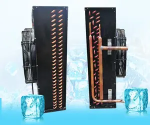 Condensador refrigerado a ar tipo H de alta eficiência de boa qualidade para câmaras frigoríficas