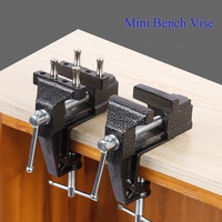 Mini étau de serrage fixe en acier moulé pour établi