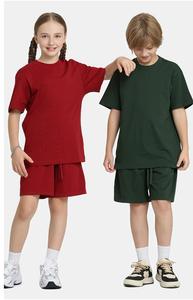 T-<span class=keywords><strong>shirt</strong></span> pour enfants en coton à manches courtes imprimé sur mesure en gros, t-shirts pour enfants pour garçons et filles, logo OEM, t-<span class=keywords><strong>shirt</strong></span> décontracté pour enfants - Product Image 2