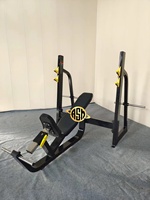 ASM-B1058 Banc inclinable de haute qualité pour exercices de musculation, équipement de musculation à poids libre, directement de l'usine