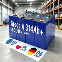Batterie EVE MB31 280Ah 314Ah Cellule LiFePO4 3.2V 8000 Cycles pour Pack de Batteries Lithium-Ion 48V 51.2V Stockage d'Énergie UE