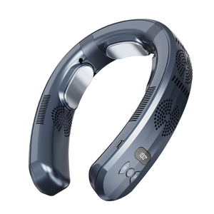 Acondicionador de Aire para Cuello Frío y Calor 6000mAh Calefactor <span class=keywords><strong>El</strong></span>éctrico Portátil de Colgar Refrigerador Semiconductor Ventilador de Enfriamiento para Cuello - Product Image 4
