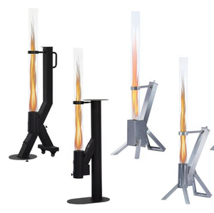 Chauffe-terraces à granulés en acier inoxydable, chauffe-terrasses Rocket, fabricant de poêles à granulés Rocket - Product Image 4