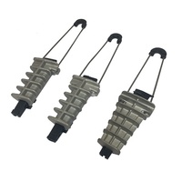 Collier de serrage pour câble de tension en alliage d'aluminium PA1500 à grand angle