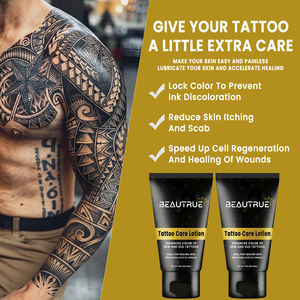 OEM Daily Tattoo Care Moisturizing Lotion Soothing Healing Anti-Itch Cream for New <strong>Old</strong> Tattoos Anti-Scabbing Color <strong>Protection</strong> - Product Image 2