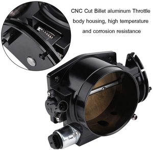 ชุดเรือนลิ้นปีกผีเสื้ออะลูมิเนียม CNC ขนาด 92 มม. พร้อมเซ็นเซอร์ TPS IAC สำหรับ GM LSX LS1 LS2 LS3 LS7 ชุดอัพเกรดสำหรับรถแข่งแบบ 4 รูยึดท่อร่วมไอดี - Product Image 6