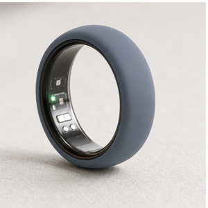 Lot de 8 protections pour anneaux Oura Ring 4 Gen 3, ensemble de protections en silicone assorties pour deux, partagez et échangez les couleurs, S M L - Product Image 4