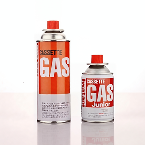 Toptan Mini Gaz Kartuşu Ocak Açık Hava Pişirme Bütan 120G Model Vidalı Kapaklı Metal Teneke Çin Malı - Product Image 1