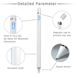 Lápiz Óptico Activo Capacitivo de Aluminio 2 en 1, Económico y Universal, <span class=keywords><strong>Compatible</strong></span> con Tablets, Laptops y Teléfonos Móviles, <span class=keywords><strong>iPad</strong></span>, 16-18 Horas de Duración - Product Image 3